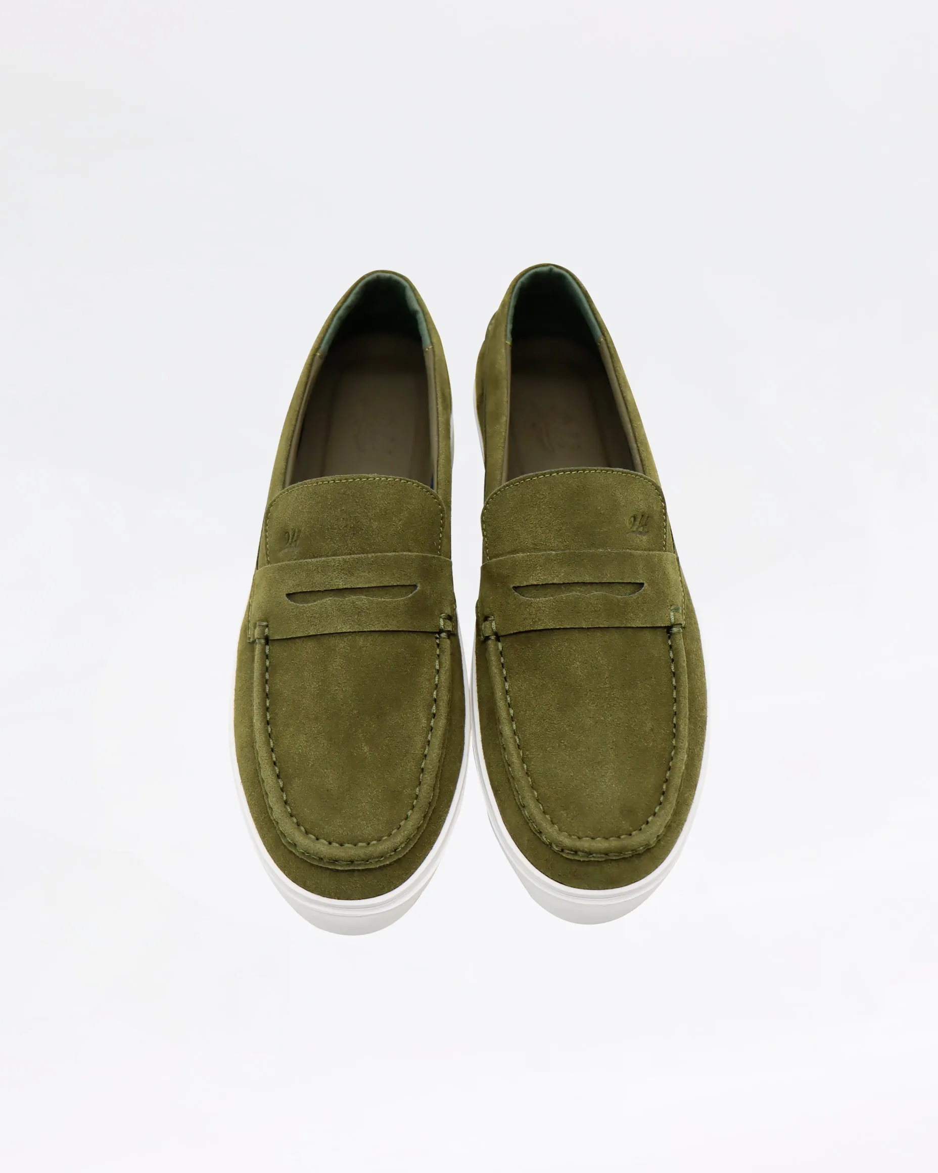 2H #2311 1007 1313 Green Casual shoes