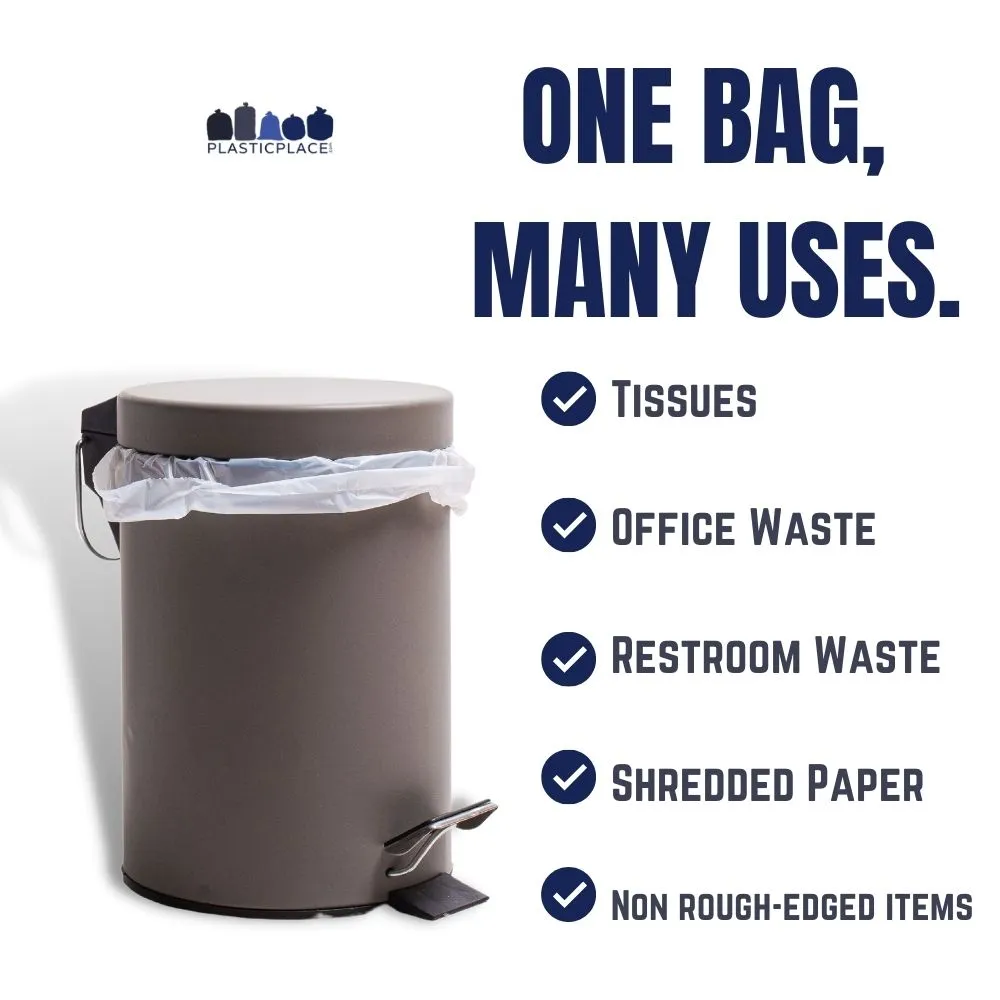 4 Gallon High Density Bags - 6 Micron - 2000/Case