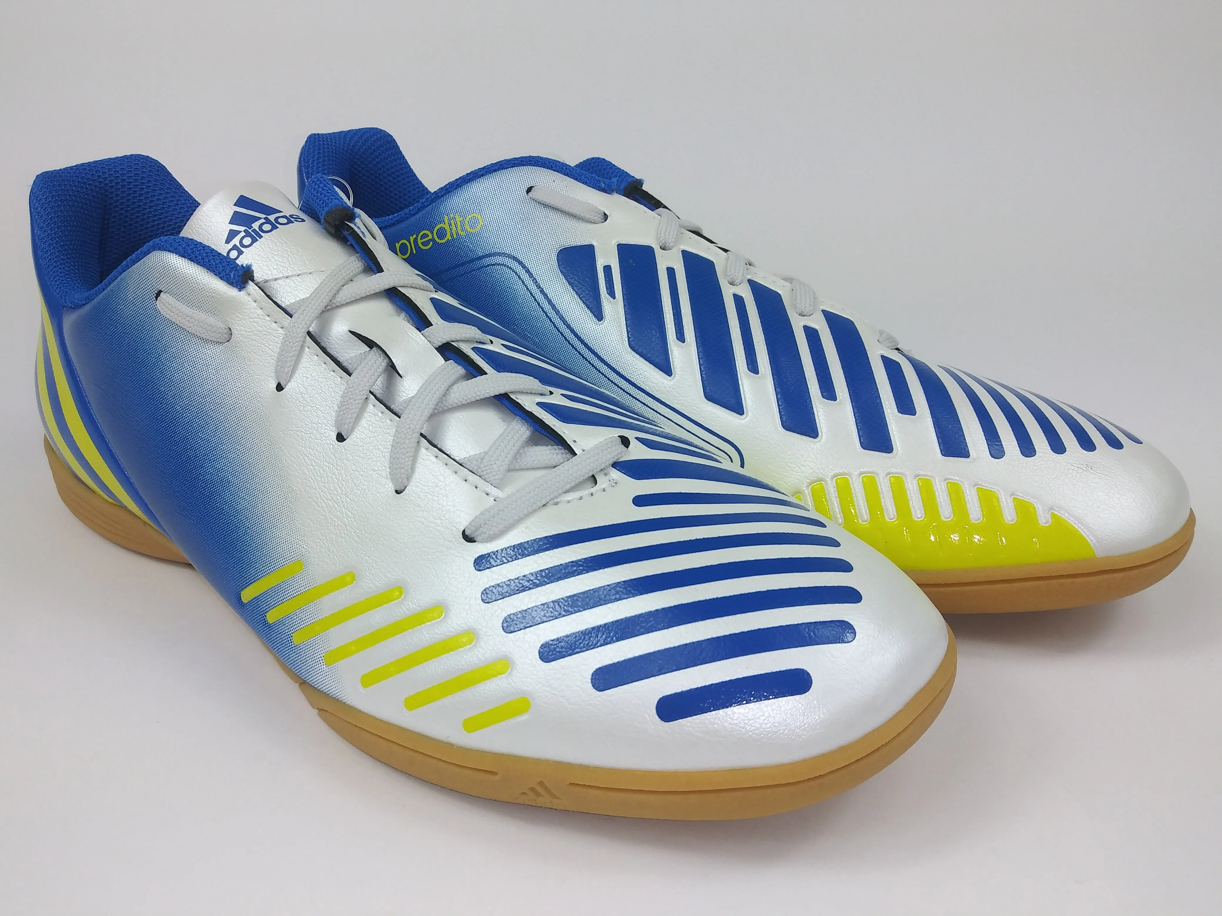 Adidas Predito LZ IN Indoor Shoes White Blue