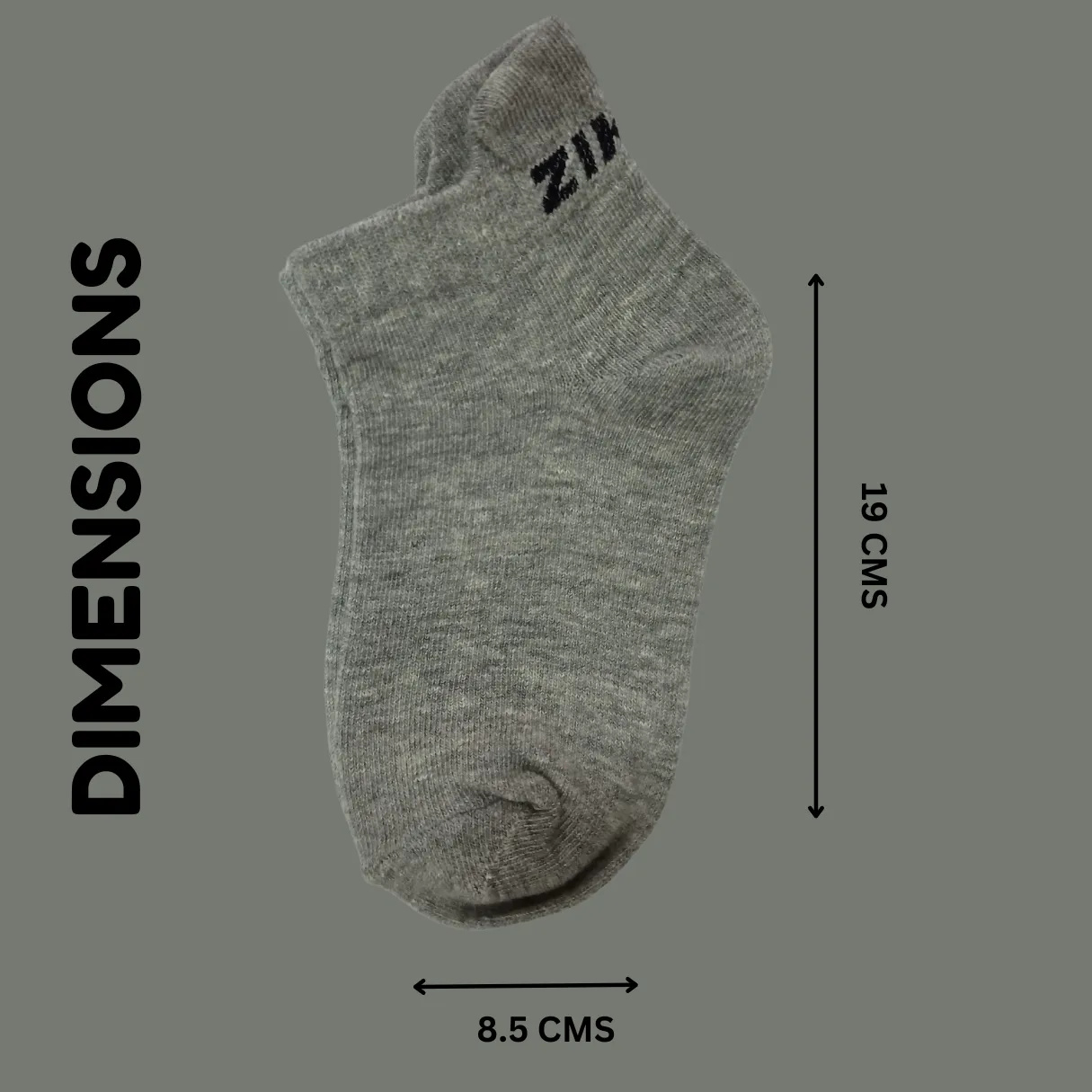 Ankle Length Colorful Socks Combo for Kids (6-9 Years, 4 Pairs )
