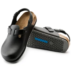 Birkenstock Tokio Super Grip Leather Color: Black