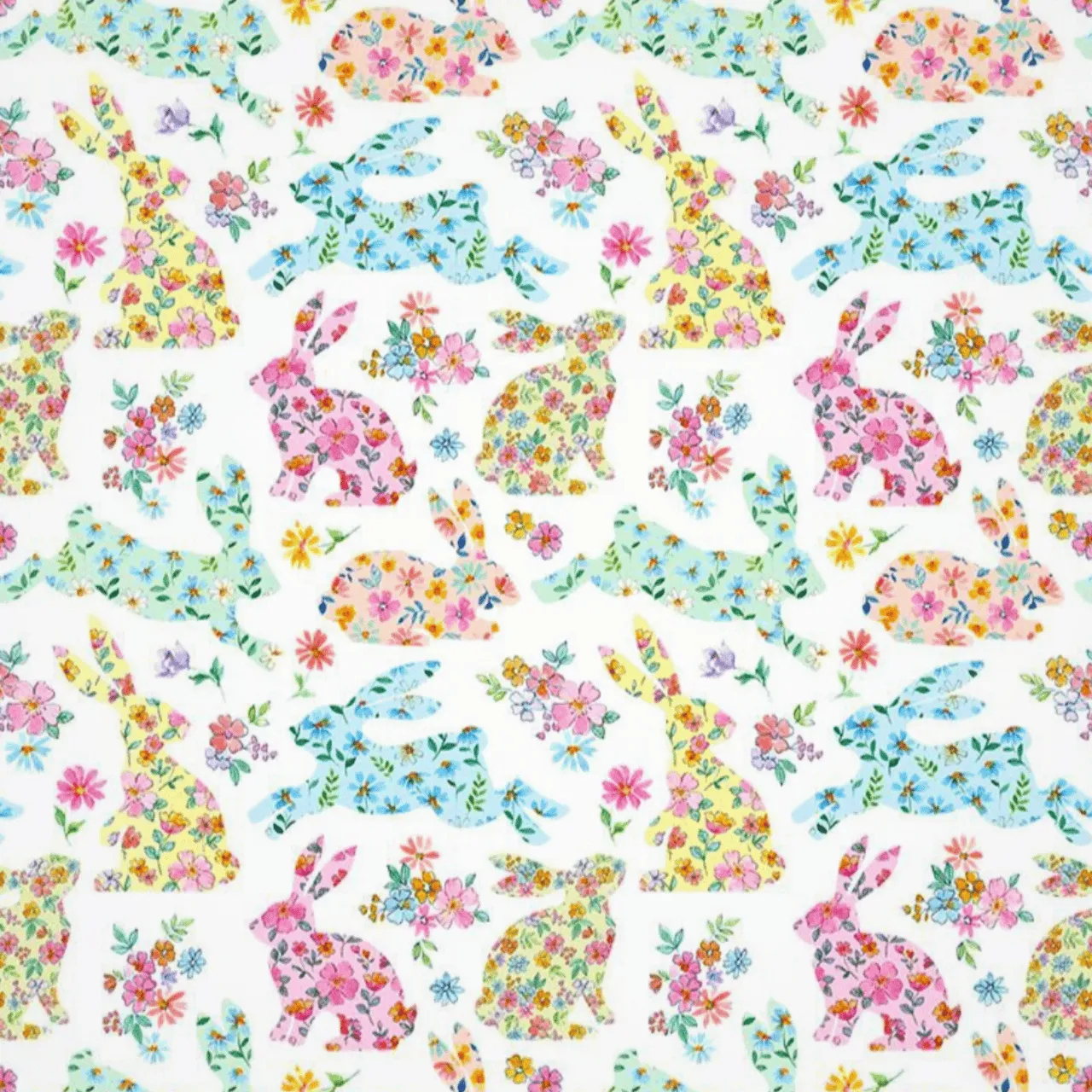 Blossoming Hoppers - Poppy Bouffant Surgical Scrub Cap