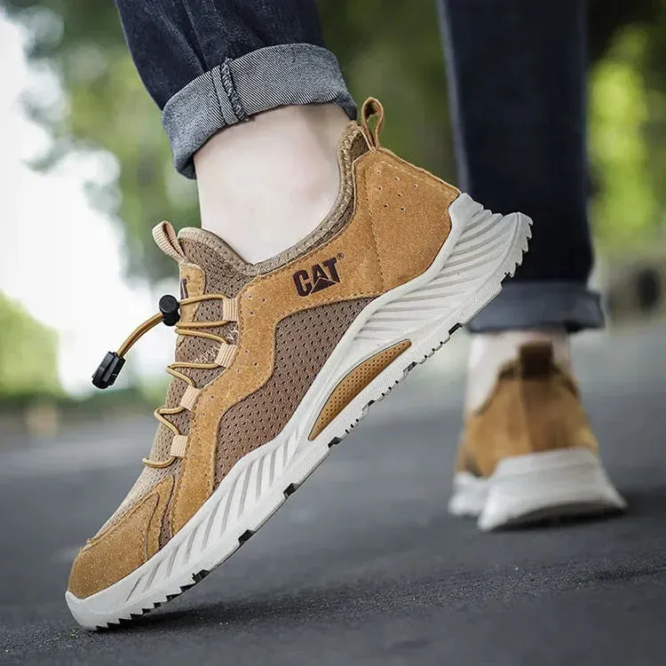 CAT UrbanStride Leather Sneakers