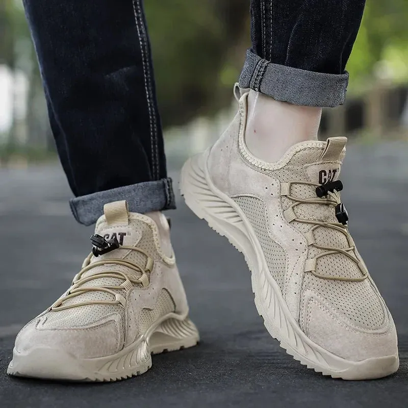 CAT UrbanStride Leather Sneakers