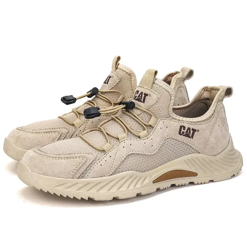 CAT UrbanStride Leather Sneakers
