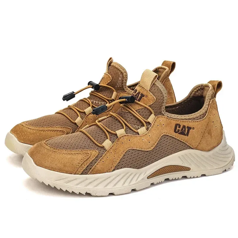 CAT UrbanStride Leather Sneakers