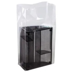 Clear Gusseted Bags on a Roll. 32 x 28 x 84 x 2 mil