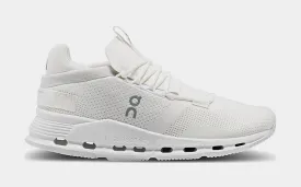 Cloudnova Womens Running Shoes (All White)
