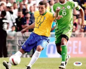 Elano Autographed 8x10 Photo Brazil PSA/DNA #U54770