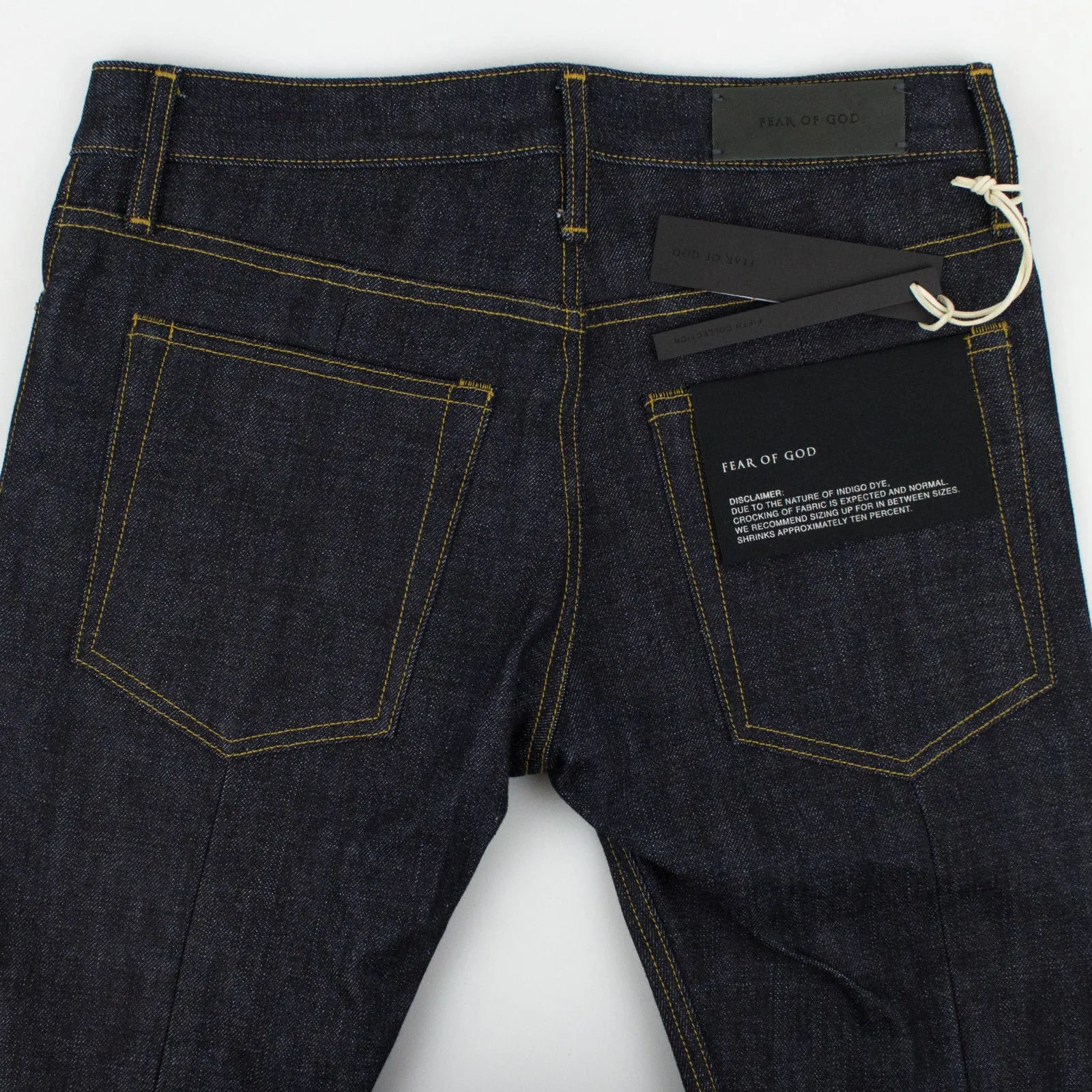 Fear Of God 'Fifth Collection' Denim Straight Leg Jeans Pants