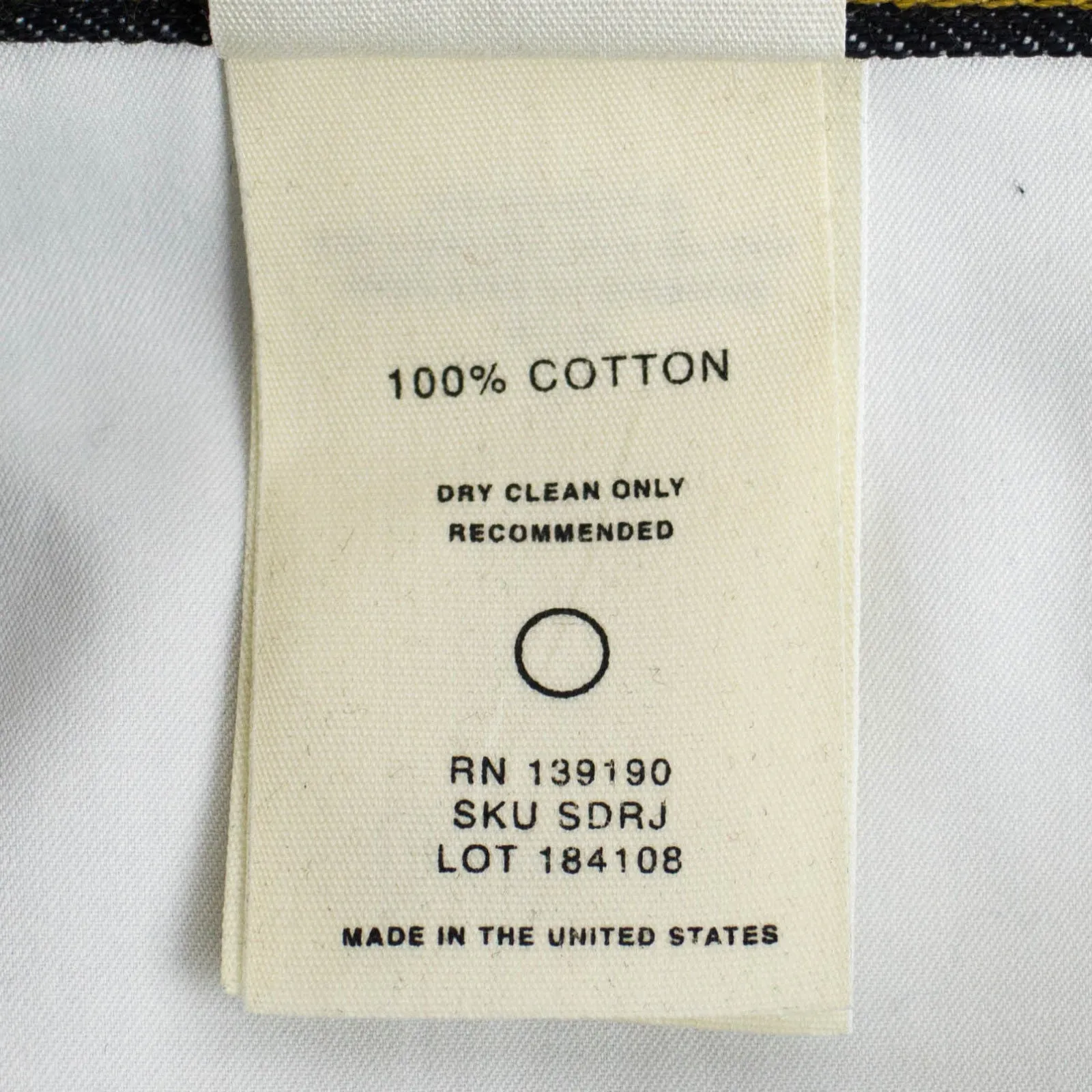 Fear Of God 'Fifth Collection' Denim Straight Leg Jeans Pants