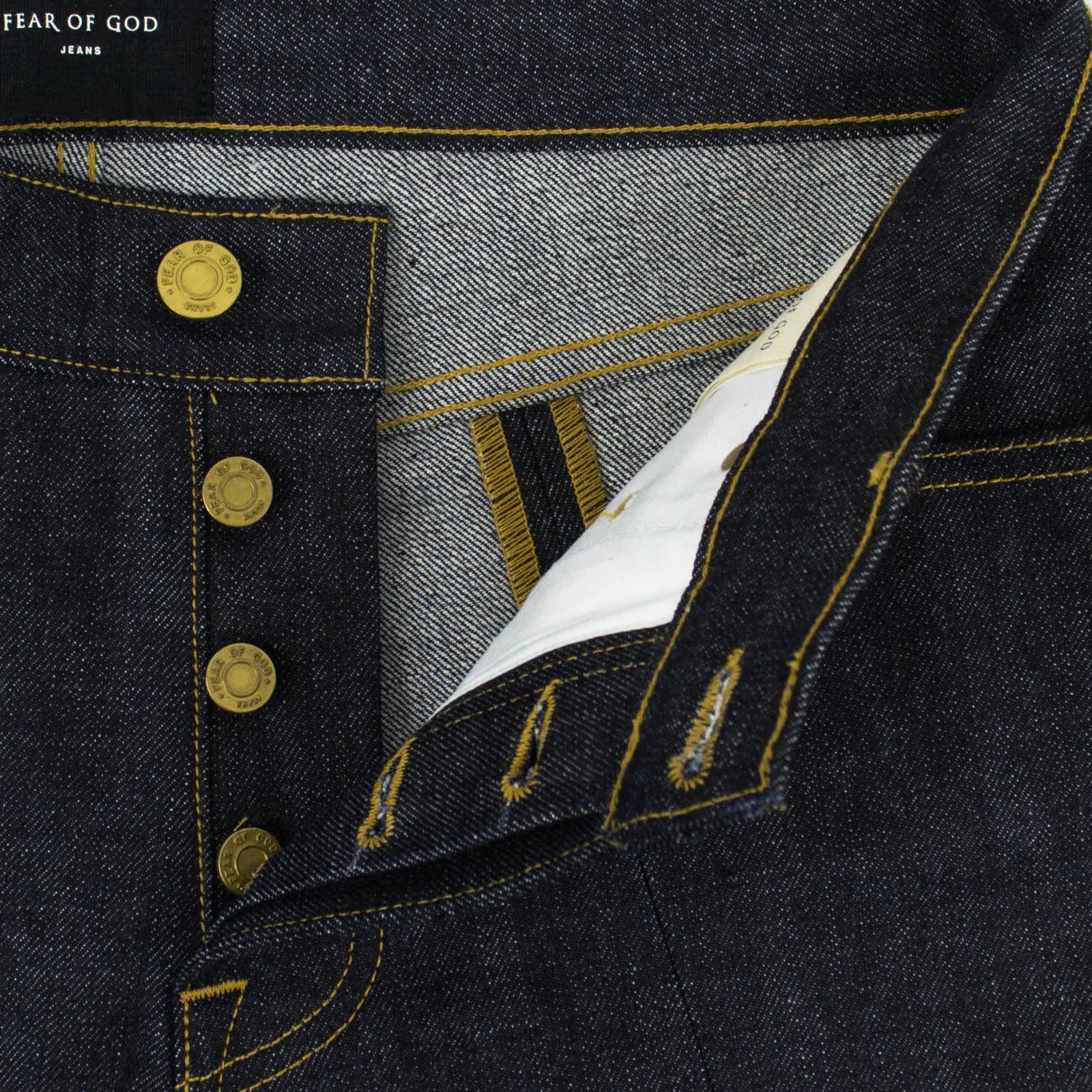 Fear Of God 'Fifth Collection' Denim Straight Leg Jeans Pants