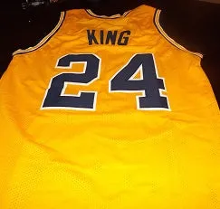 Jimmy King Michigan Wolverines College Basketball Throwback Jersey