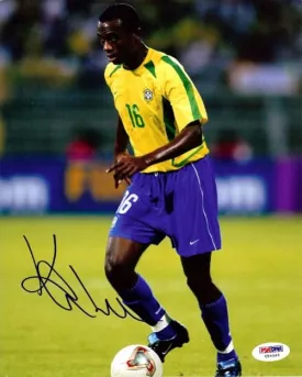 Kleber Autographed 8x10 Photo Brazil PSA/DNA #U54549