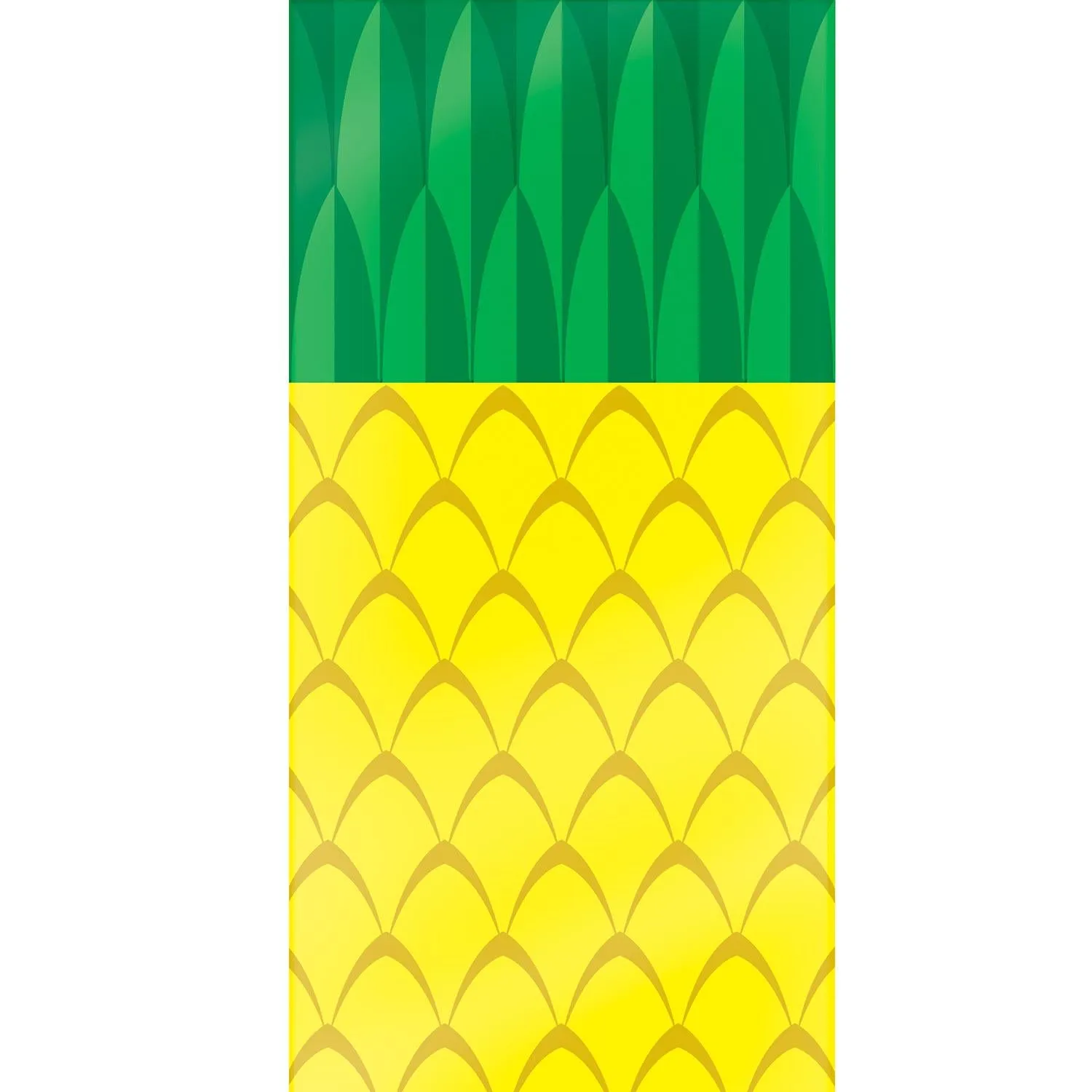 Luau Party Pineapple Cello Bags (25 per Package)