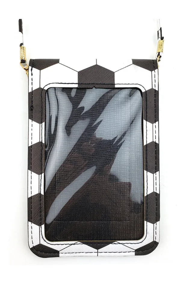 MB0062 Soccer Ball Cellphone Crossbody Bag