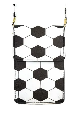 MB0062 Soccer Ball Cellphone Crossbody Bag