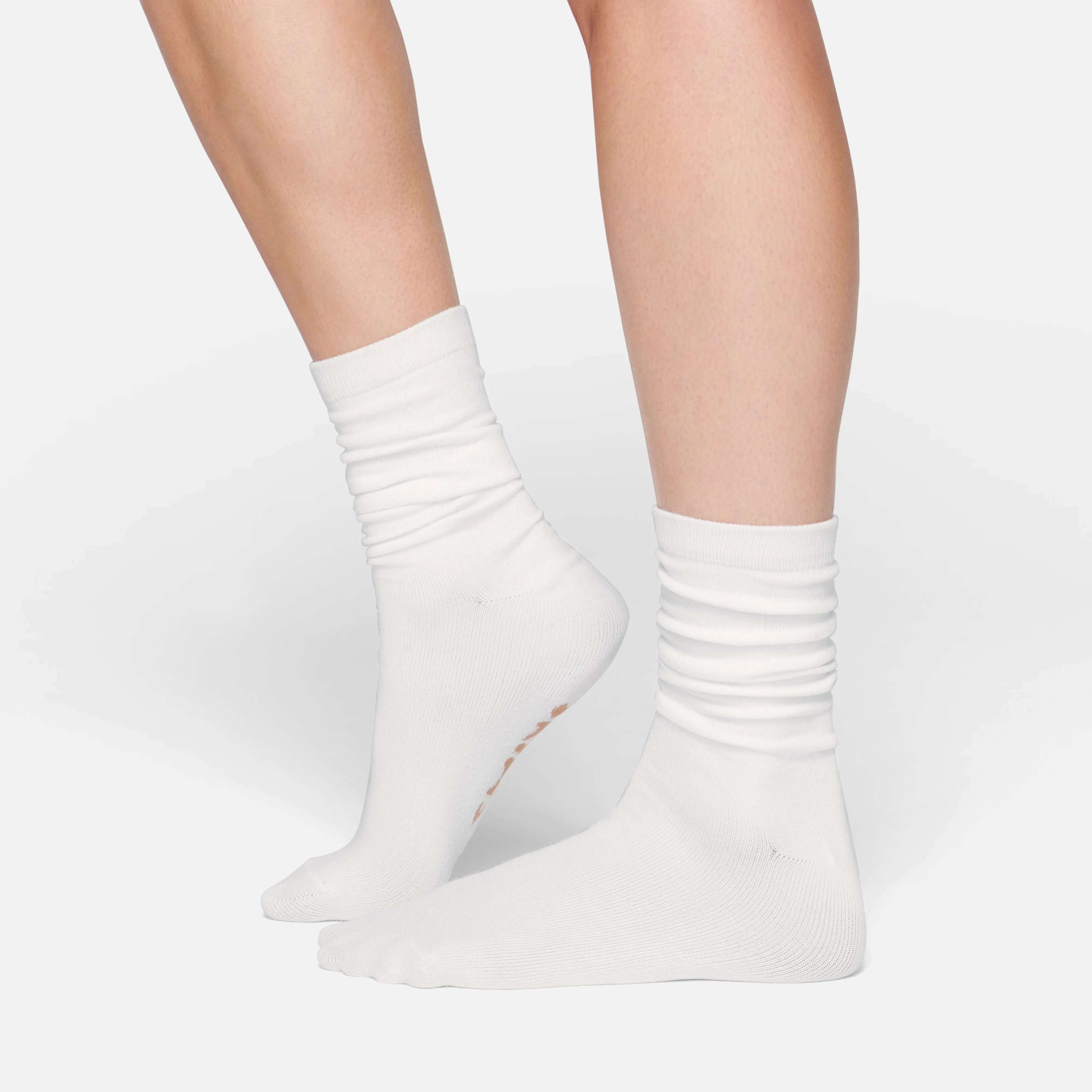 MICROPOLY MID CALF SOCK | MARBLE
