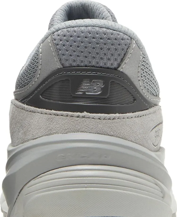 New Balance 990v6 Big Kid 'Castlerock' sneakers, gray