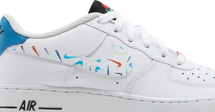 Nike Air Force 1 LV8 GS 'Swoosh Pack', White
