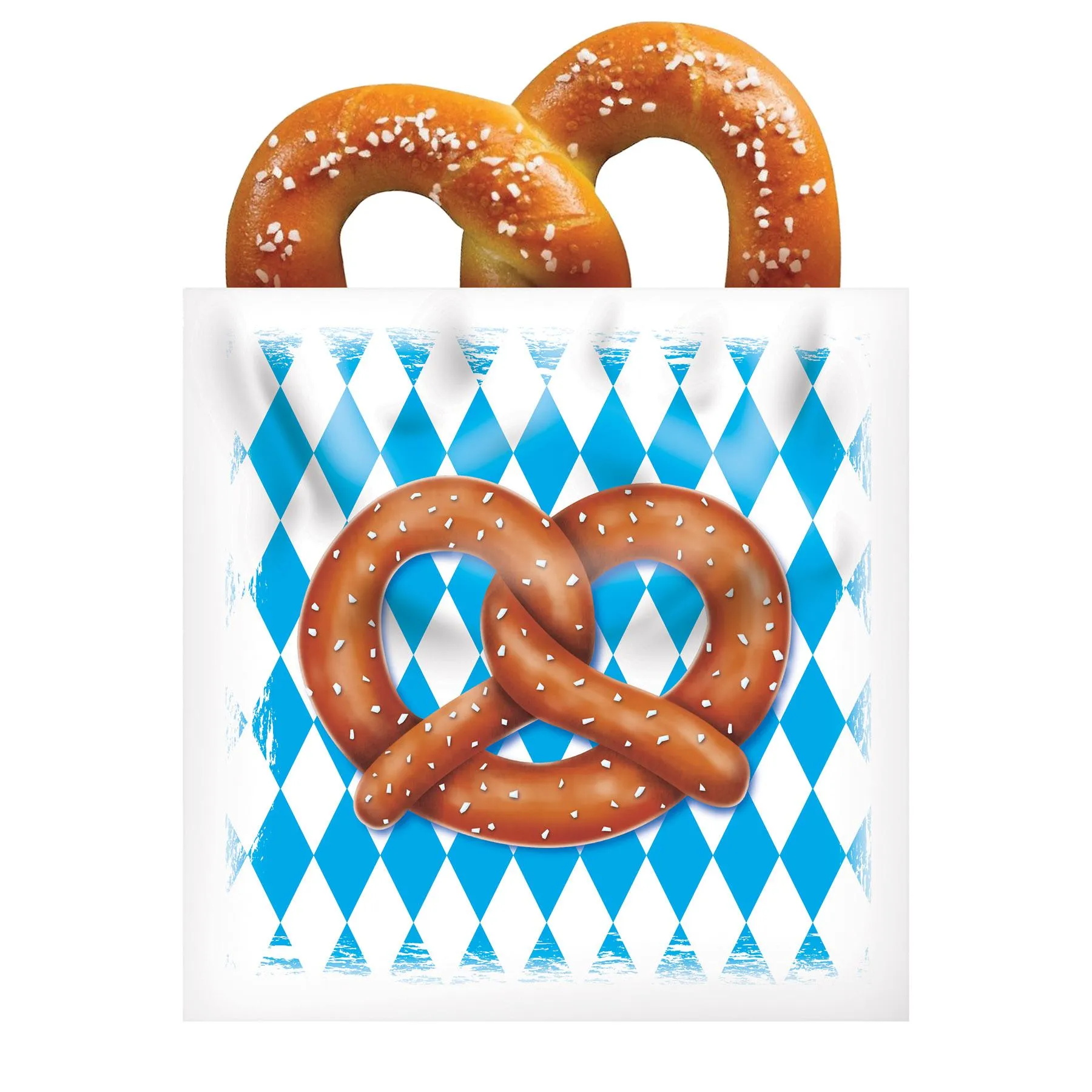 Oktoberfest Pretzel Bags (50 Per Package)