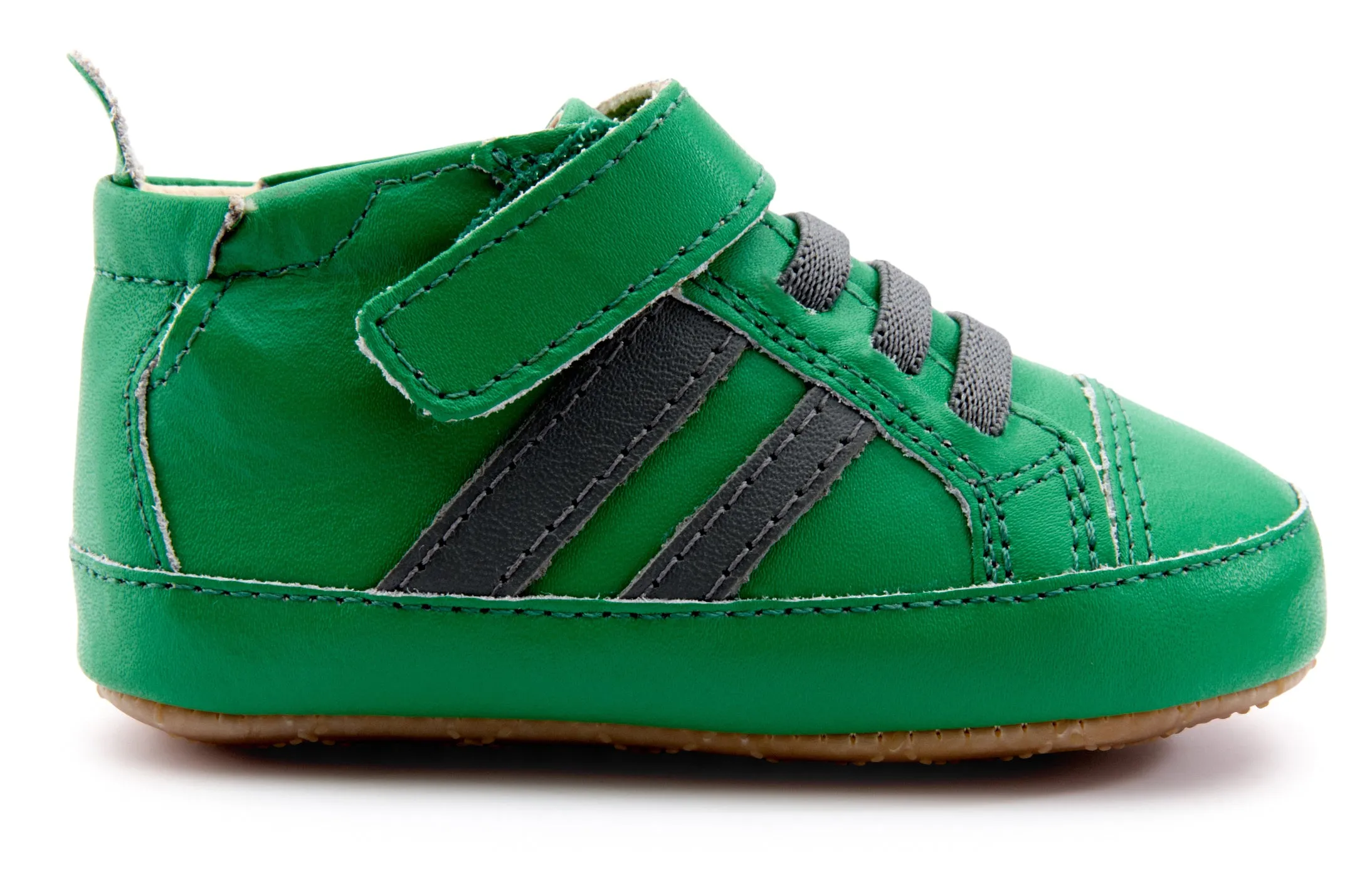 Old Soles Boy's & Girl's 066R High Roller Shoes - Neon Green/Grey