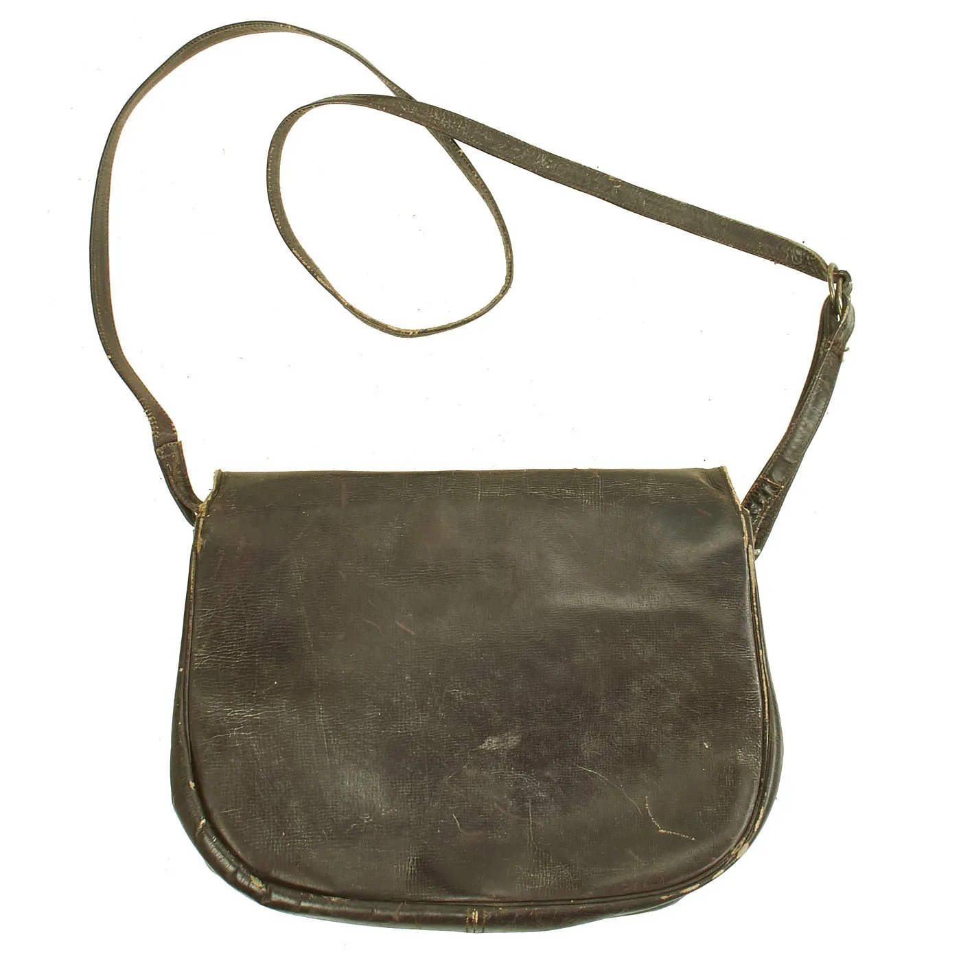 Original U.S. Korean War Women's Army Corps WAC Brown Handbag with Contents
