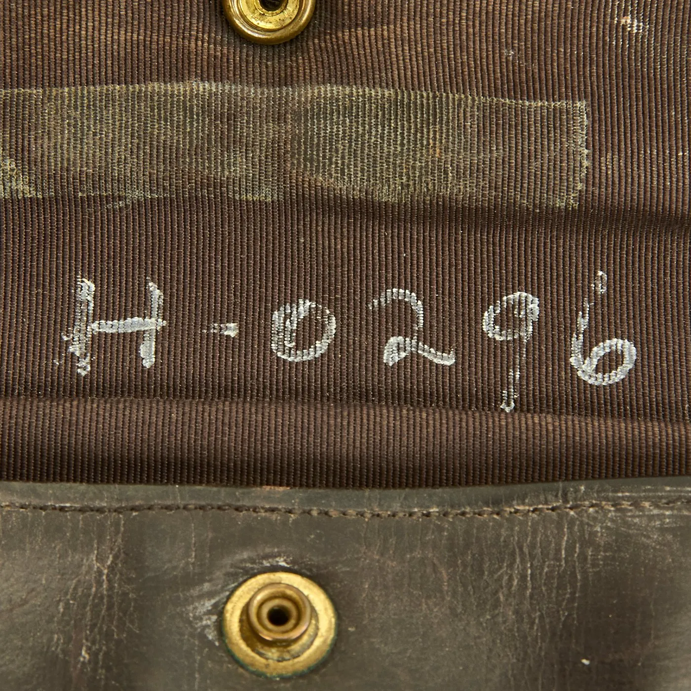 Original U.S. Korean War Women's Army Corps WAC Brown Handbag with Contents