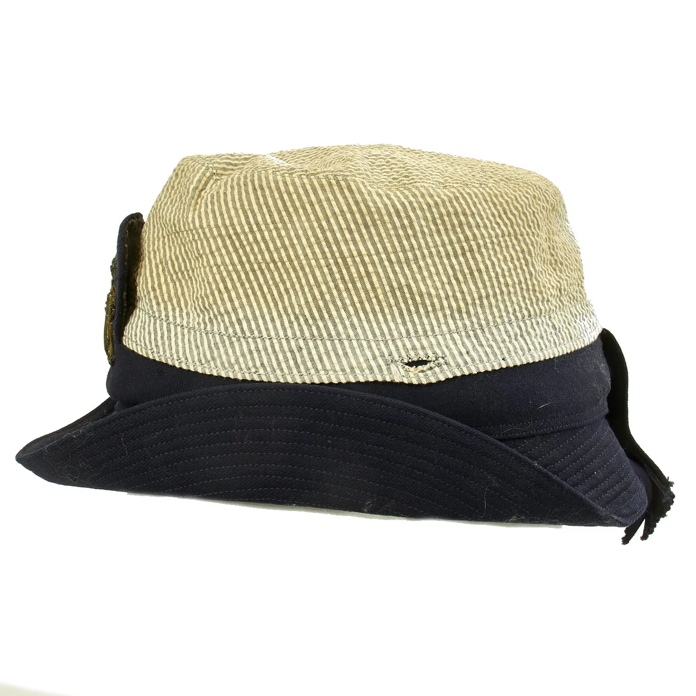 Original U.S. Navy WWII WAVES Named Officer Service Cap with Photograph