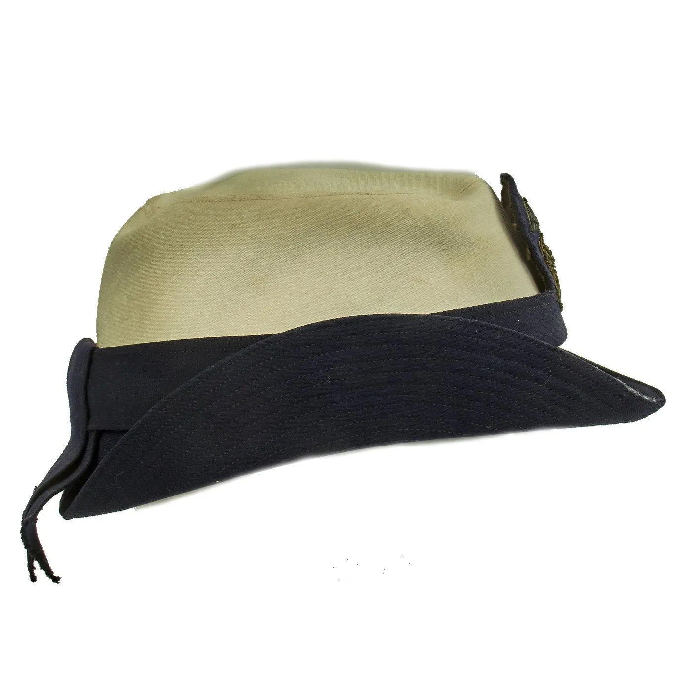 Original U.S. Navy WWII WAVES Named Officer Service Cap with Photograph
