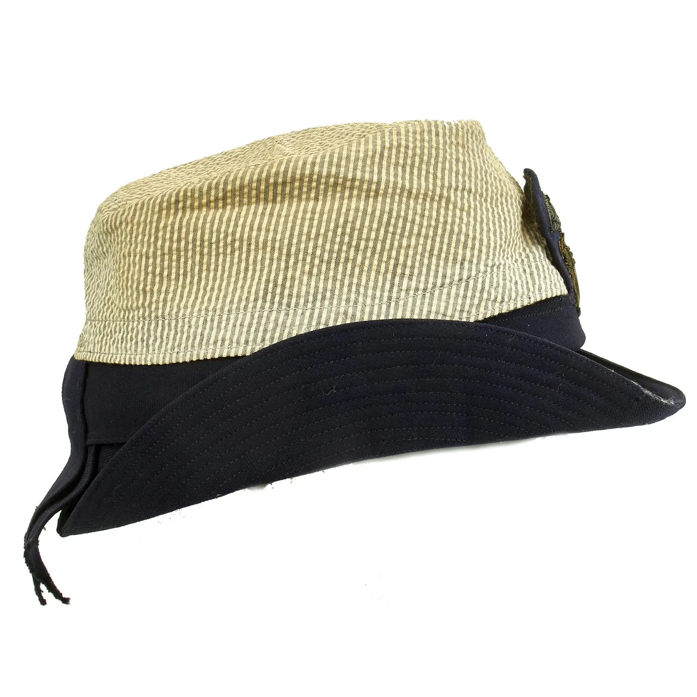 Original U.S. Navy WWII WAVES Named Officer Service Cap with Photograph