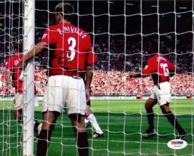 Phil Neville Autographed 8x10 Photo England PSA/DNA #U54305