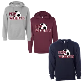PIZM Wildcats Hoodie - Maroon Ink