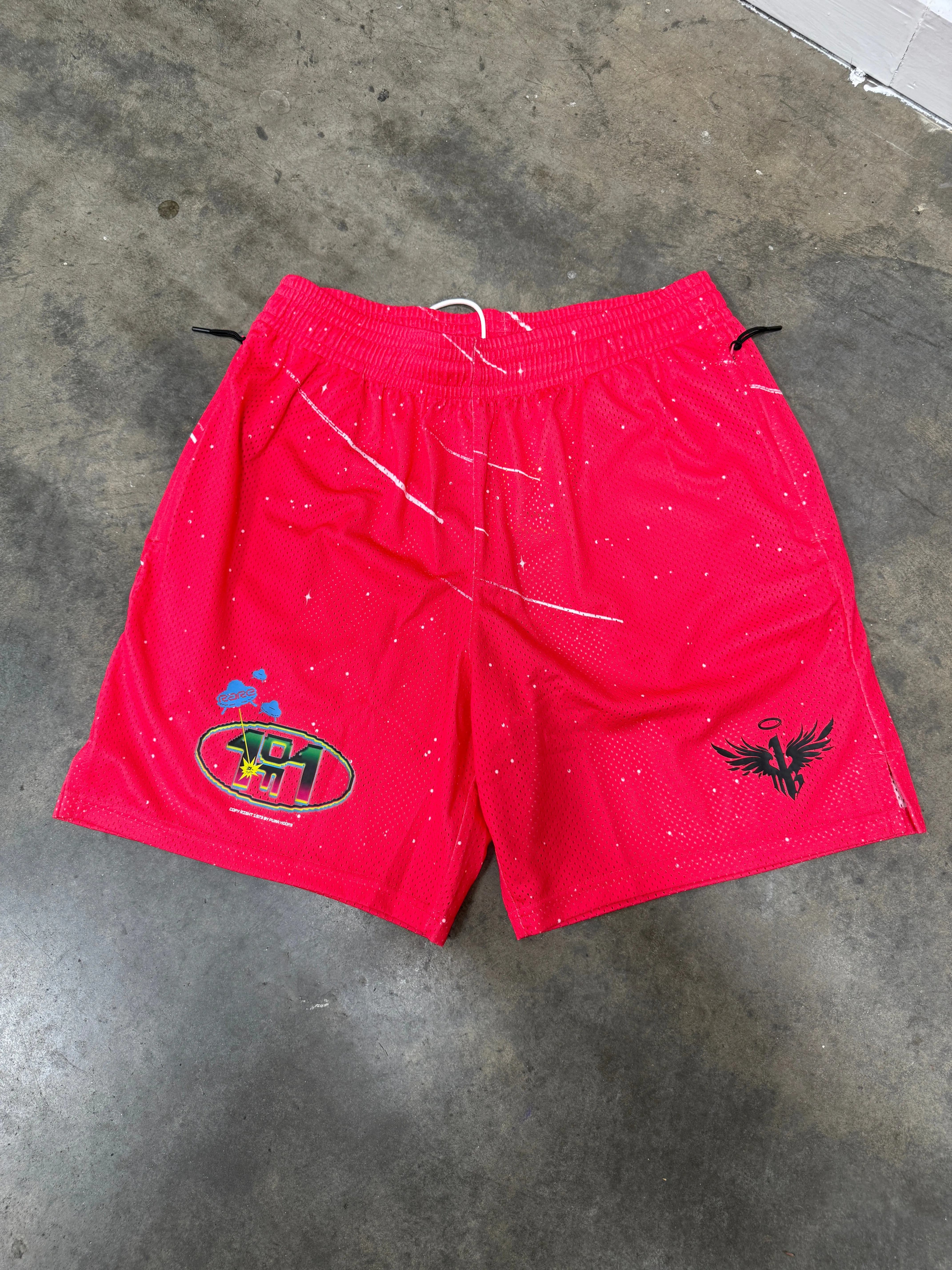 Puma Melo Shorts Pink Sz L