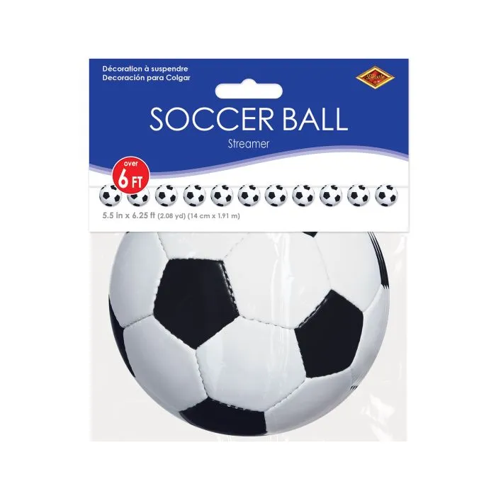 Soccer Ball Streamer (1 per package)