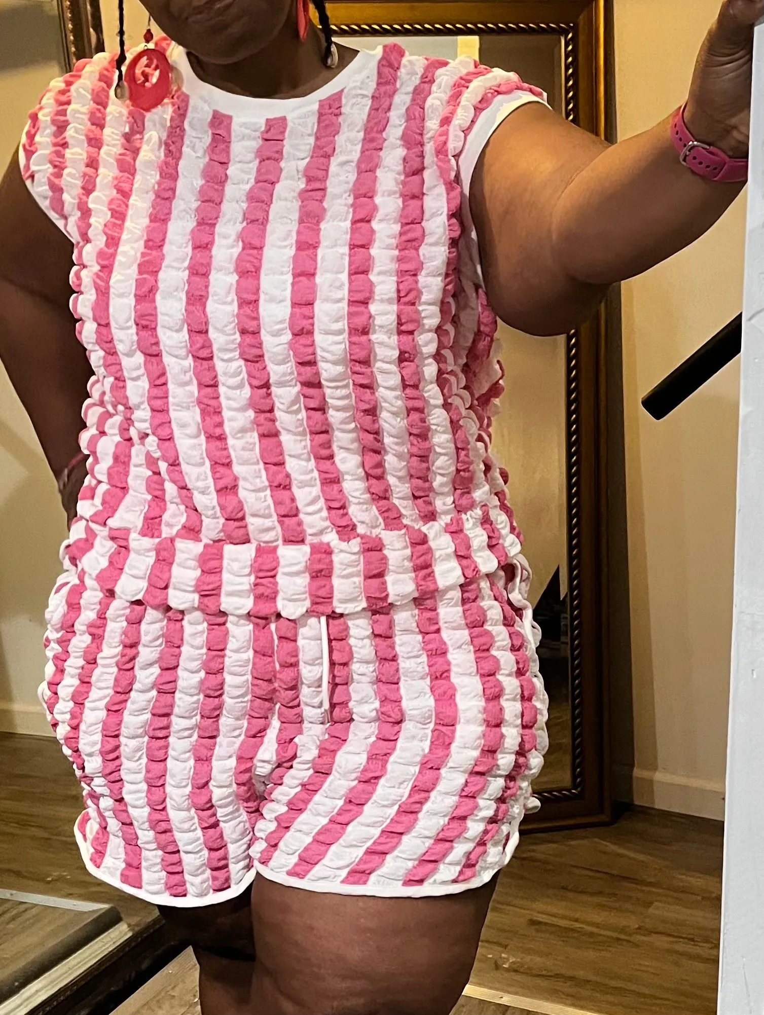 Take me back 2piece short set