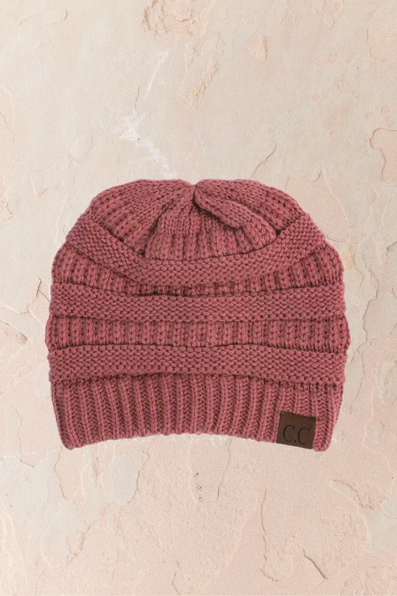 Tangerine Basic Beanie