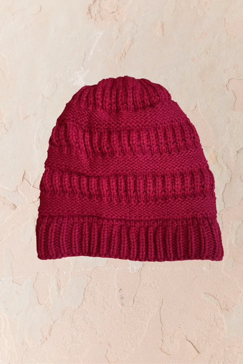 Tangerine Basic Beanie
