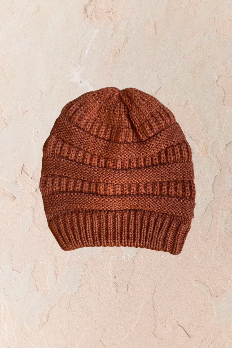 Tangerine Basic Beanie