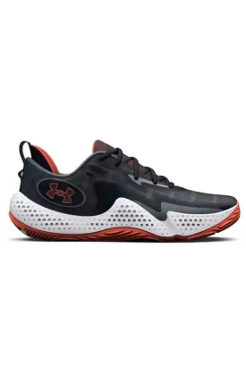 Under Armour Spawn 5 Basketball Shoes in Black/Grey