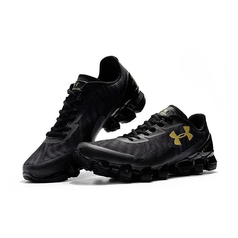 Under Armour UA Scorpio 2 Mens Running Shoes Black Gold