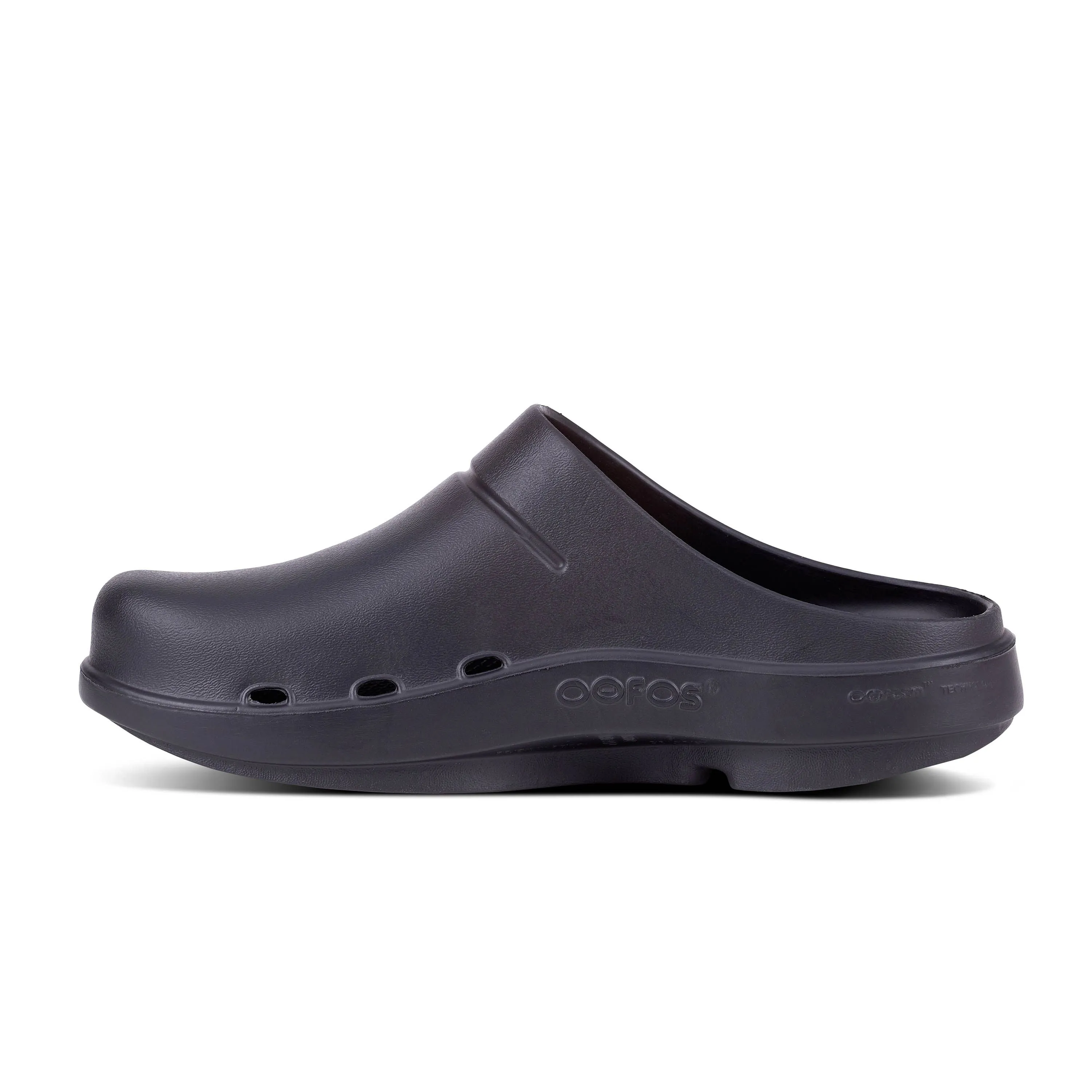 Unisex Oofos Oocloog Clog Color: Black