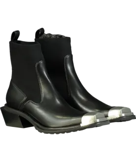 Untitlab Black Metal Cap Hitch Boot UK 8 EU 41 👠